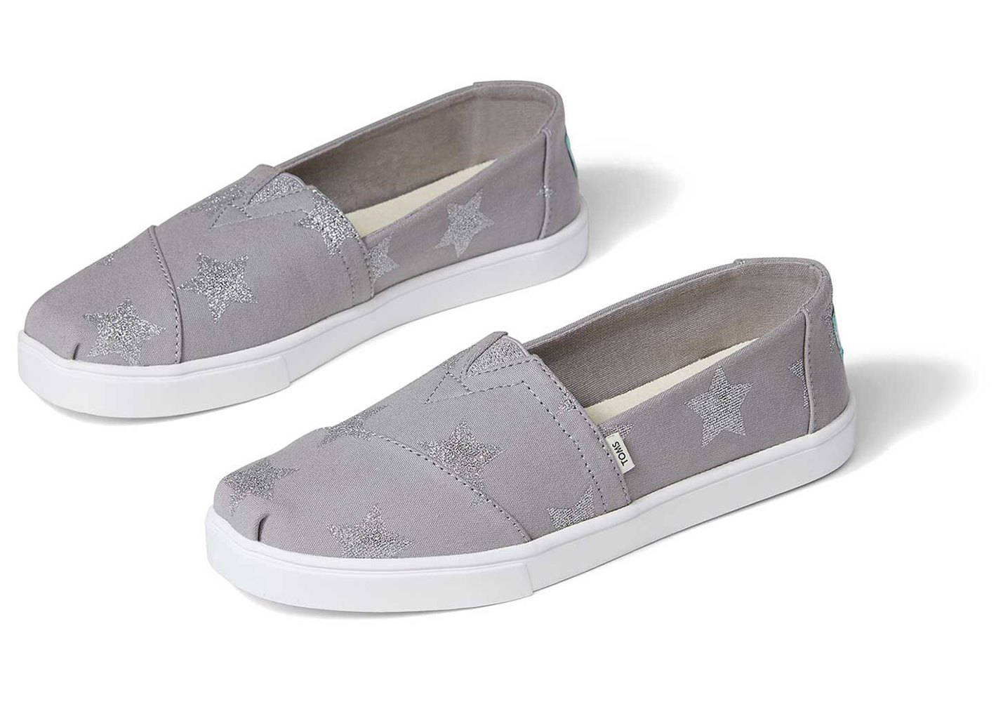 Toms Espadryle Damskie Szare - Alpargata Cupsole Slip On - 64OULKETD